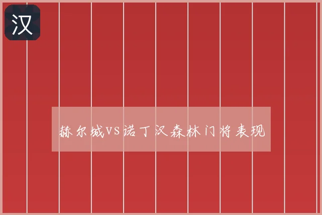 赫尔城vs诺丁汉森林门将表现